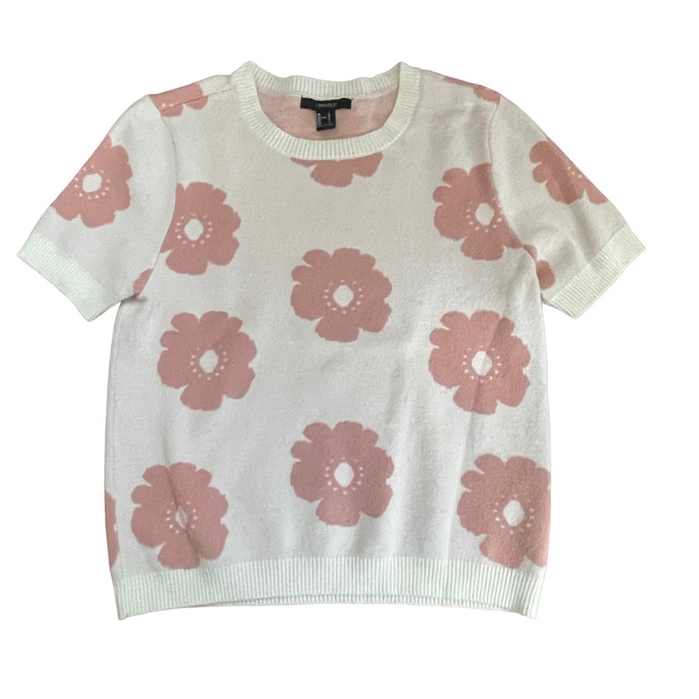 Forever 21 T-shirt sweater Pink Size Large (3 for $15)